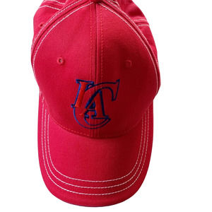 Red LAC  Embroidered Stitched Hat